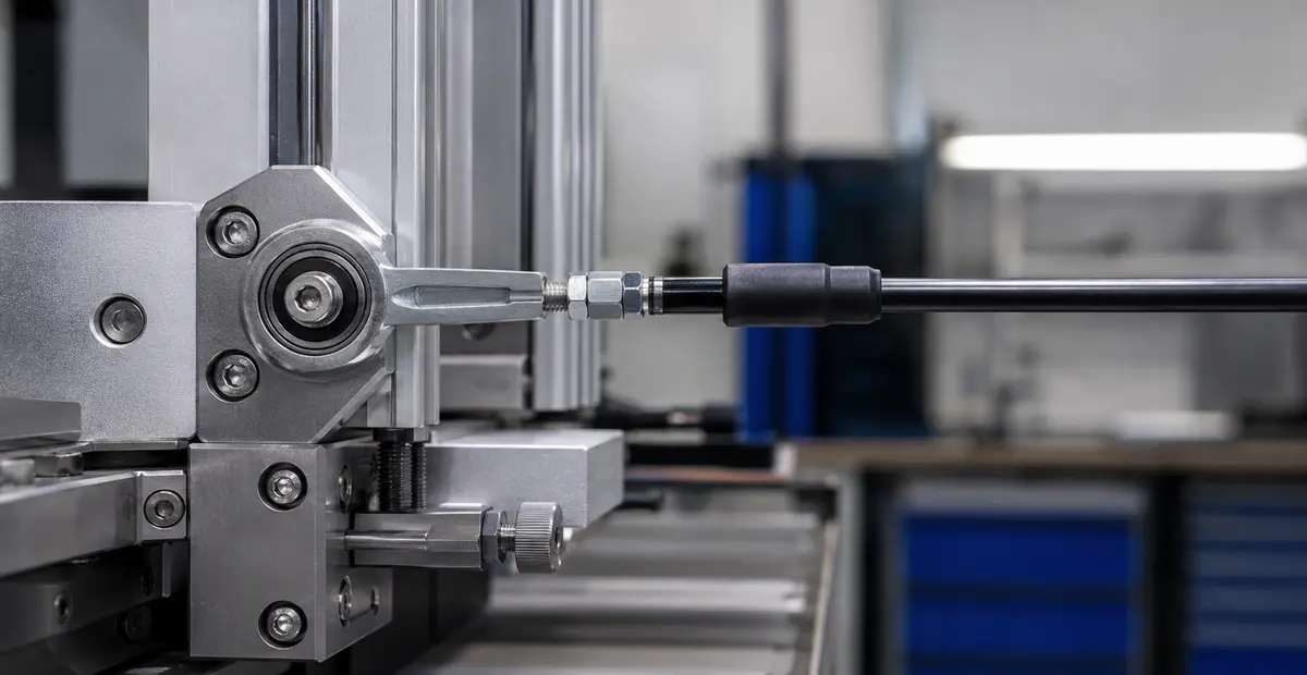 Cabo Push-Pull instalado em dispositivo industrial Cabo Push-Pull instalado em dispositivo industrial