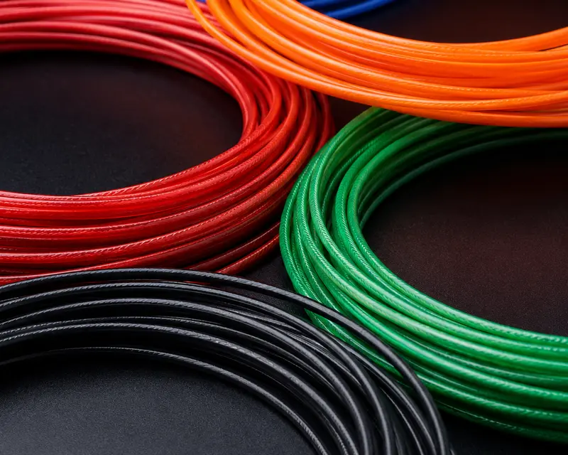 Cabos de reposição coloridos