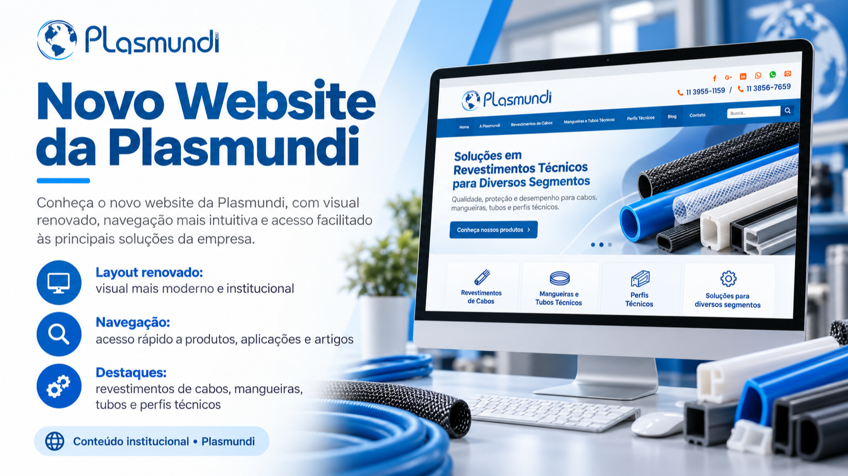 Novo Website da Plasmundi